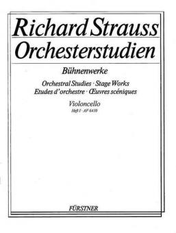 Orchestra Studies: Violoncello Vol. 1 