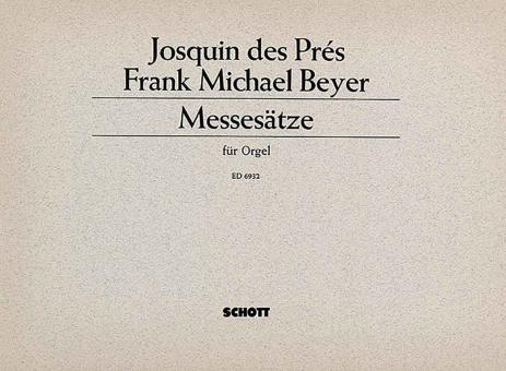 Messesätze 
