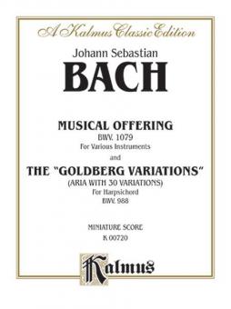 The Musical Offering and The 'Goldberg Variations' Download