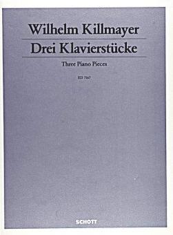 Three Piano Pieces Standard
