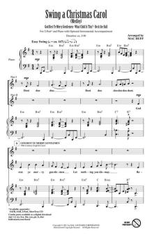 Swing A Christmas Carol (Medley) 