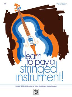 Learn to Play a Stringed Instrument Book 1 