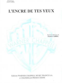 L'Encre de Tes Yeux 