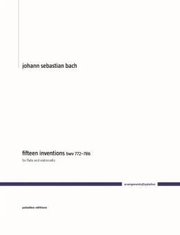 15 Inventionen BWV 772-786 