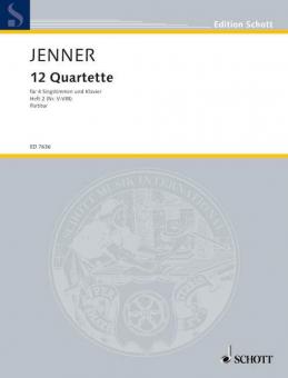 12 Quartette aus dem Toskanischen Heft 2 Standard