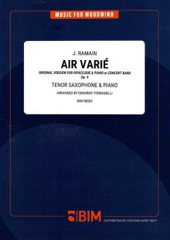Air Varié op. 4 Standard