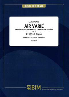 Air Varié op. 4 Standard
