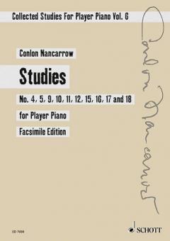 Collected Studies for Player Piano Vol. 6 Standard