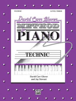 David Carr Glover Method for Piano: Technic, Level 3 