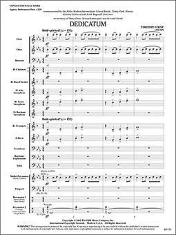 Dedicatum Standard