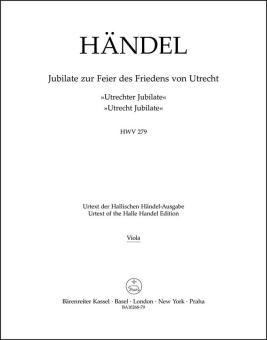 Utrecht Jubilate HWV 279 Standard