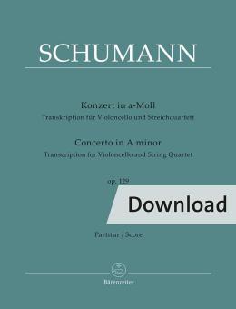 Concerto in A minor op. 129 