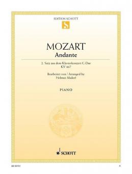 Andante K 467 Standard