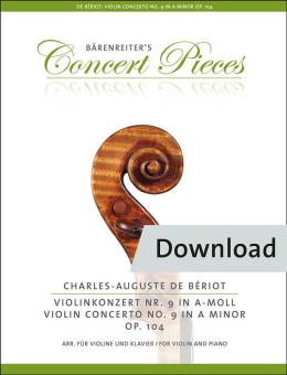 Concerto per violino n. 9 in la minore op. 104 Download