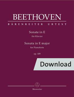 Sonata in Mi op. 109 Download