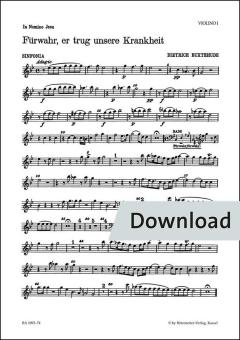 Davvero, ha portato la nostra malattia BuxWV 31 Download