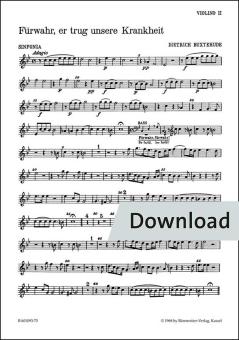 Davvero, ha portato la nostra malattia BuxWV 31 Download