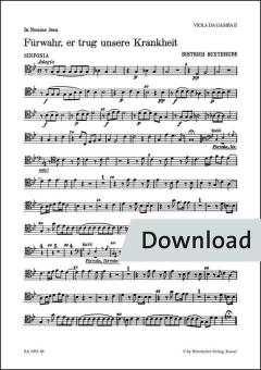 Davvero, ha portato la nostra malattia BuxWV 31 Download