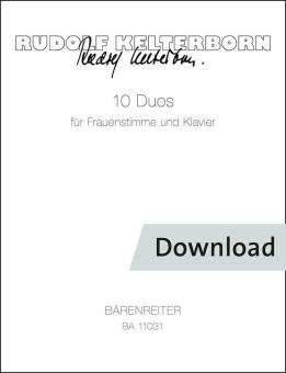 10 duetti per voce femminile e pianoforte Download