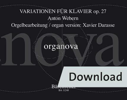 Organova 12: Variazioni per pianoforte op. 27 Download
