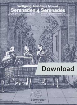 Serenate Libro 4 in Do maggiore KV 439b,4-5 Download