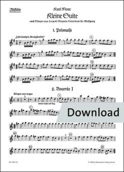 Prima suite basata su danze tratte dal libro musicale di Leopold Mozart per Wolfgang Download