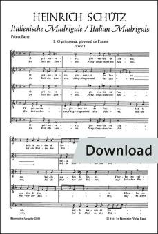 Madrigali italiani n. 1 e 2 (SWV 1 e 2) Download