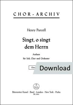 Canta, o canta al Signore Download