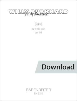Suite per flauto solo operazione. 98 Download