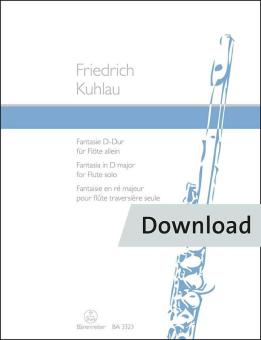 Fantasia per flauto solo Download