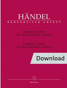 Sonate complete per oboe e basso continuo Download