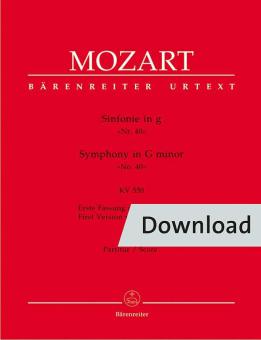 Sinfonia n. 40 in sol minore K. 550 Download