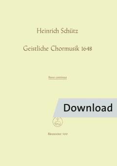 Musica corale sacra 1648 SWV 369-397 Download