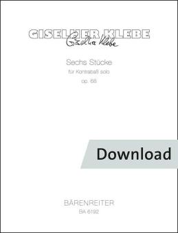 Sei pezzi per assolo di contrabbasso operazionale. 68 Download