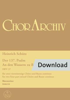 Der 137. Psalm 'An den Wassern zu Babel' Download