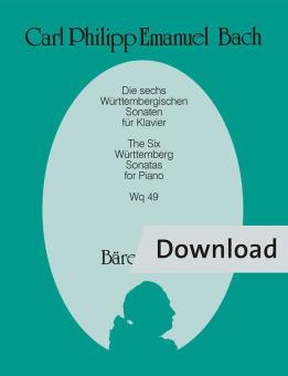 Le 6 Sonate del Württemberg Wq 49 Download