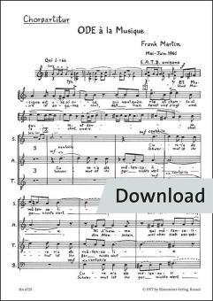 Ode à la musique Download