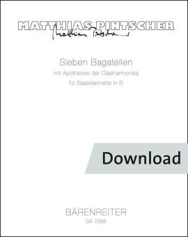 7 Bagatelle con apoteosi dell'armonica di vetro Download
