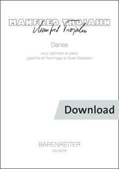 Danse pour clarinet et piano Download