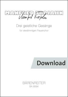 Tre Canzoni sacre per coro femminile a quattro voci Download