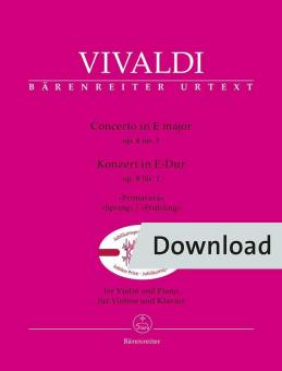 Concerto in mi maggiore op. 8/1 "Primavera" Download
