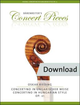 Concertino in stile ungherese in la minore op. 21 Download