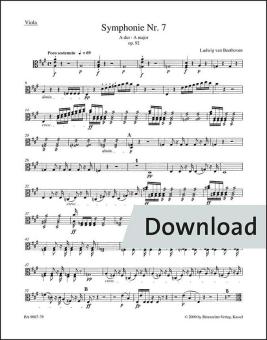 Sinfonia n. 7 in La maggiore. 92 Download
