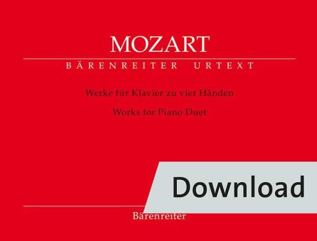 Opere per pianoforte a quattro mani Download