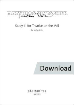 Studio III Per trattato sul velo per violino solista Download