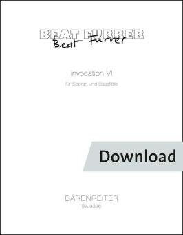 invocazione VI per soprano e flauto basso Download