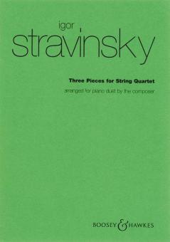 Three Pieces For String Quartet 