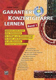 Garantiert Konzertgitarre lernen 