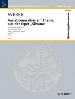 Variations on a Theme from the Opera Silvana Standard