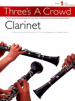 Three's A Crowd Book 2 Clarinet 